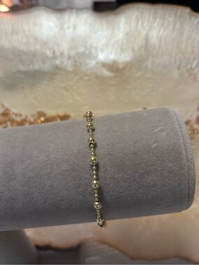 Gold Beaded Bracelet